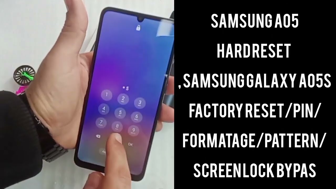 Samsung A05 Hard Reset | Samsung Galaxy A05s Factory Samsung A05 Hard Reset | Samsung Galaxy A05s Factory