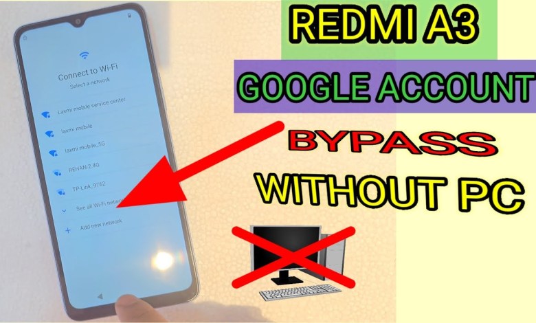 redmi A3 2024 frp bypass / android 14 new trick /no redmi A3 2024 frp bypass / android 14 new trick /no