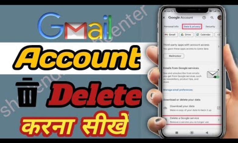 How to delete Gmail account? Google account How to delete Gmail account? Google account