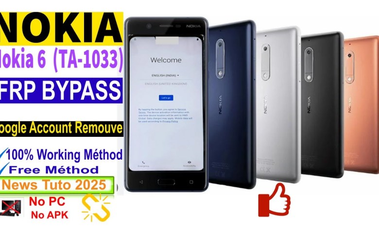 Uncover the Secret to Bypassing FRP on Nokia 6 (TA-1033) with Android 9 Uncover the Secret to Bypassing FRP on Nokia 6 (TA-1033) with Android 9