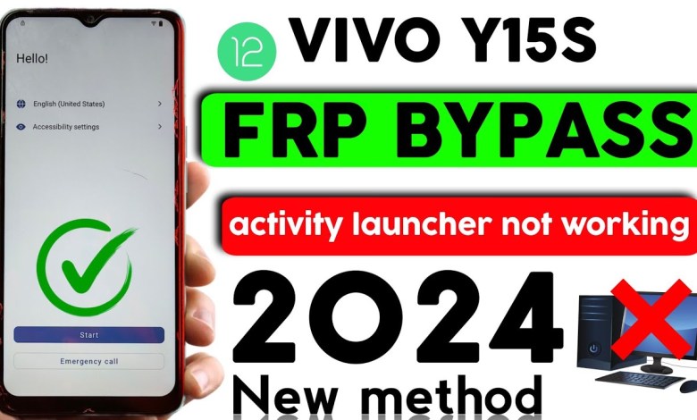 Vivo Y15s Frp Bypass Android 12 New Update 2024| Vivo Vivo Y15s Frp Bypass Android 12 New Update 2024| Vivo