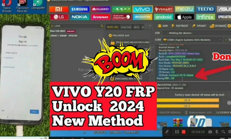 Vivo Y20 frp bypass With Unlock tool | vivo Y20 frp Vivo Y20 frp bypass With Unlock tool | vivo Y20 frp