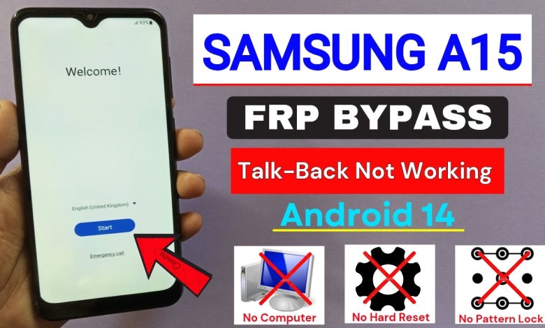 Samsung A15 Frp Bypass | Talk-back Not Working | Samsung A15 Frp Bypass | Talk-back Not Working |