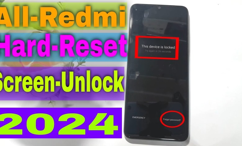 Xiaomi Redmi Mi All Hard Reset 2024 | Redmi 12 12C 13C Xiaomi Redmi Mi All Hard Reset 2024 | Redmi 12 12C 13C
