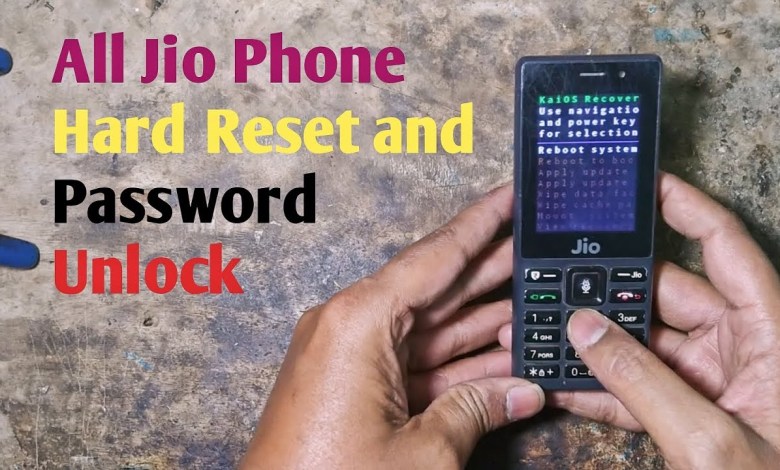 How to hard reset Jio phone | Jio Phone Password How to hard reset Jio phone | Jio Phone Password
