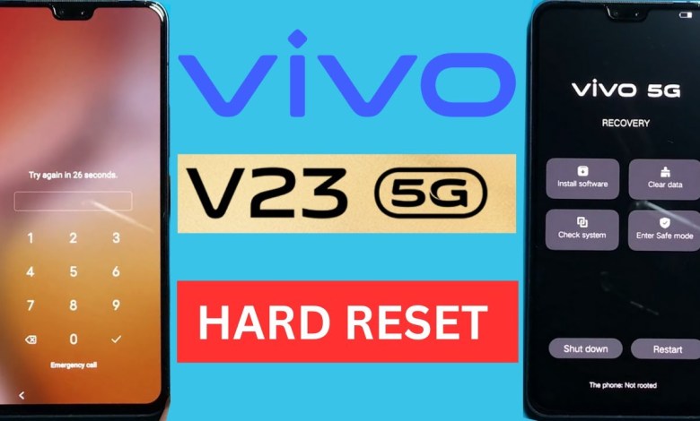 Vivo V23 Hard Reset Unlock Screen Without PC | PIN | Vivo V23 Hard Reset Unlock Screen Without PC | PIN |