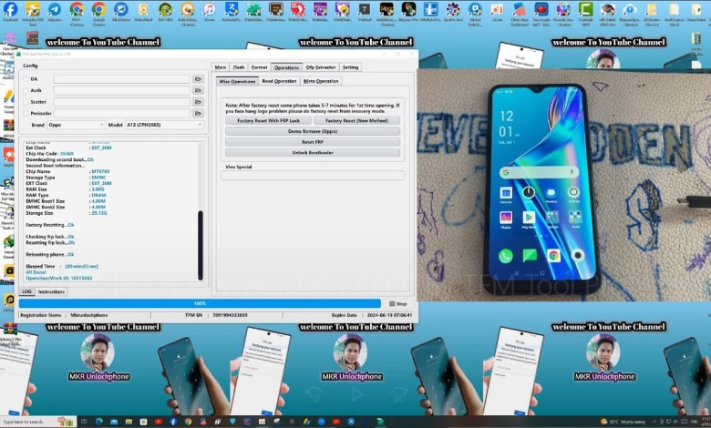 OPPO A12 CPH2083 Reset Password And FRP By TFM Tool Pro OPPO A12 CPH2083 Reset Password And FRP By TFM Tool Pro