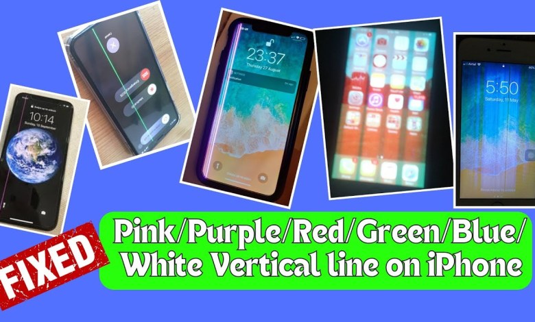 How to Fix Pink/Red/Purple/Green/White Vertical Line On How to Fix Pink/Red/Purple/Green/White Vertical Line On