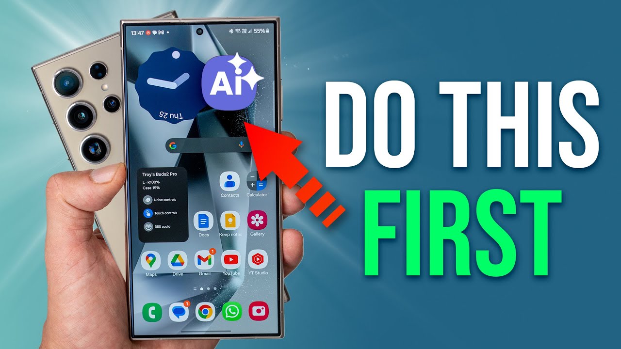Galaxy S24 – First Things To Do! ( Tips & Tricks ) Galaxy S24 – First Things To Do! ( Tips & Tricks )