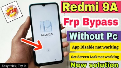Redmi 9a frp bypass delete disable option not working Redmi 9a frp bypass delete disable option not working