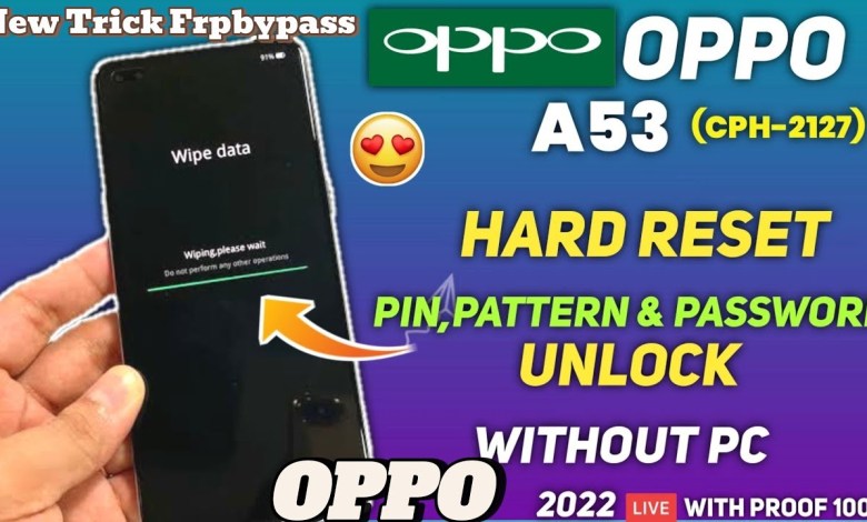 OPPO A53 (CPH2127) Forgot Password FRP Bypass _ Unlock OPPO A53 (CPH2127) Forgot Password FRP Bypass _ Unlock