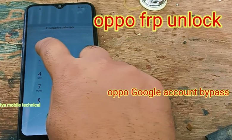 oppo frp unlock oppo frp unlock