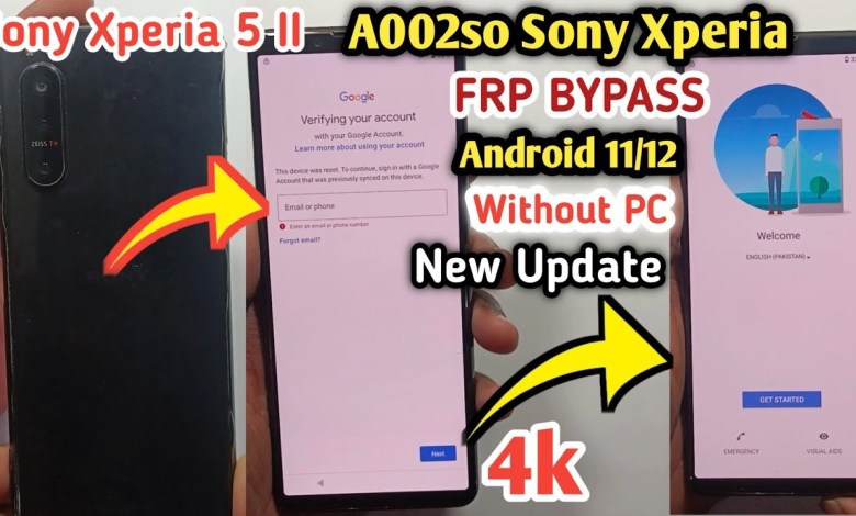 Sony Xperia 5 II Frp Bypass Android 11/12 | Sony Xperia Sony Xperia 5 II Frp Bypass Android 11/12 | Sony Xperia