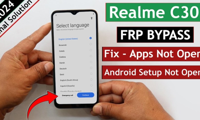 Realme C30 (RMX3581) Frp Bypass/Unlock Google Account Realme C30 (RMX3581) Frp Bypass/Unlock Google Account