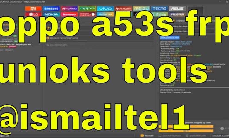 oppo a53s frp by unloks tools @ismailtel1 oppo a53s frp by unloks tools @ismailtel1