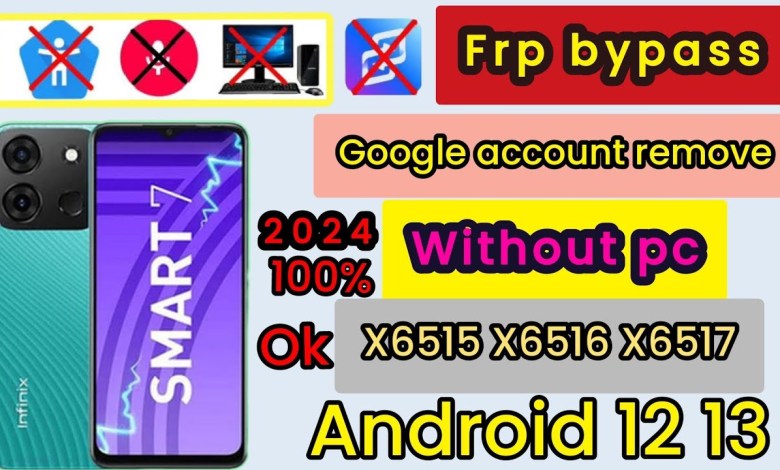 Infinix Smart 7 Hd X6515 FRP bypass without pc 100 % Infinix Smart 7 Hd X6515 FRP bypass without pc 100 %