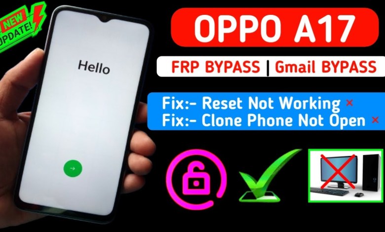 Oppo A17 Frp Bypass || Oppo Cph2477 Frp Bypass || Oppo A17 Frp Bypass || Oppo Cph2477 Frp Bypass ||