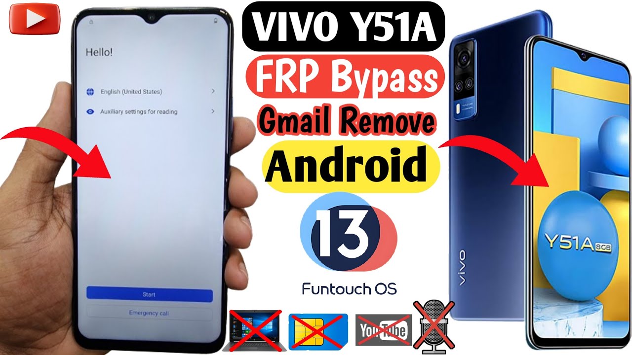 Vivo Y51A FRP Bypass Android 13 | ANDROID 13 | All Vivo Vivo Y51A FRP Bypass Android 13 | ANDROID 13 | All Vivo