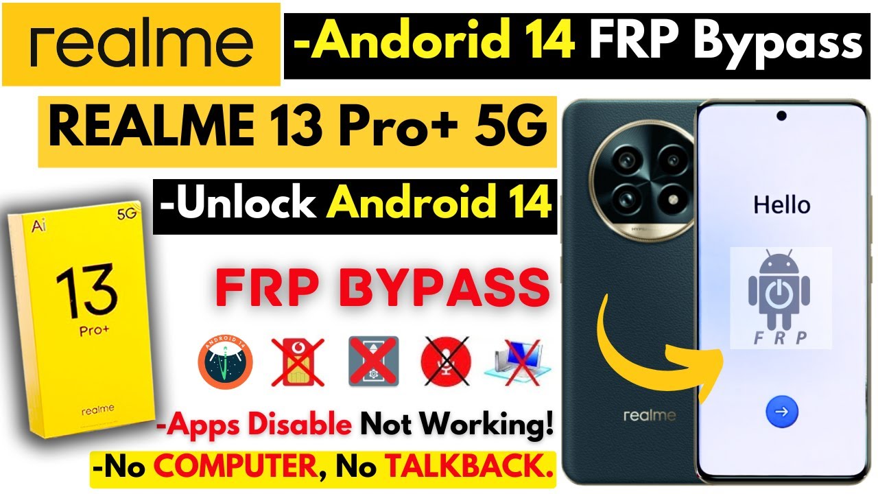 Unlock Realme 13: Discover the Ultimate REALME FRP Bypass Hack for 2024 Without PC Unlock Realme 13: Discover the Ultimate REALME FRP Bypass Hack for 2024 Without PC