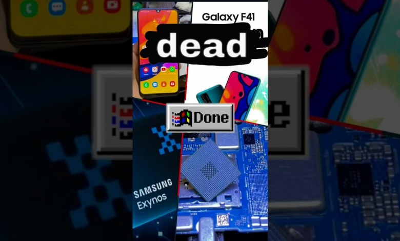 Samsung F41 Dead Recover | How to repair Samsung Samsung F41 Dead Recover | How to repair Samsung