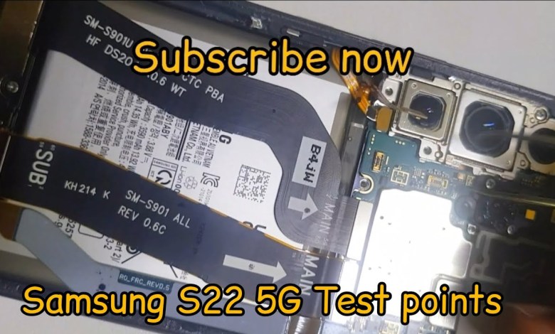 Samsung Galaxy S22 5G Test Point, Samsung S901U Test Samsung Galaxy S22 5G Test Point, Samsung S901U Test