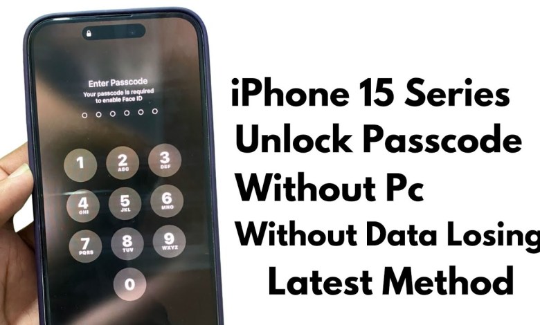 iPhone 15 Series Unlock Passcode Without Pc Without iPhone 15 Series Unlock Passcode Without Pc Without