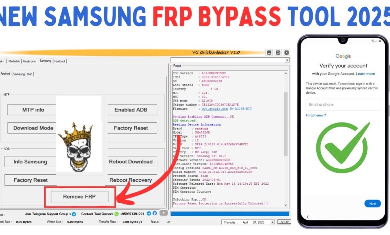 Unlocking Secrets: The Ultimate Samsung FRP Tool for Android 14/13/12 in 2025! Unlocking Secrets: The Ultimate Samsung FRP Tool for Android 14/13/12 in 2025!
