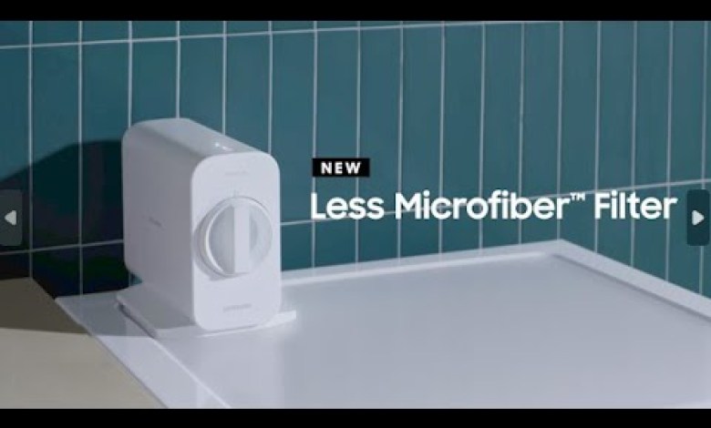 Less Microfiber™ Filter | Samsung Less Microfiber™ Filter | Samsung