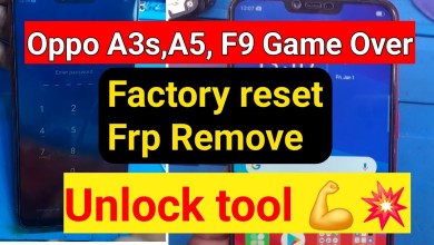 Oppo A3s,Game Over Factory reset Frp remove By Unlock Oppo A3s,Game Over Factory reset Frp remove By Unlock