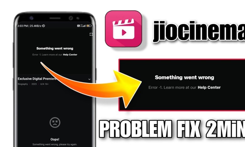 jiocinema something went wrong please try again problem jiocinema something went wrong please try again problem