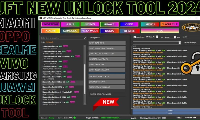 UFT Unlock Tool,Oppo Vivo Realme Samsung Frp UFT Unlock Tool,Oppo Vivo Realme Samsung Frp