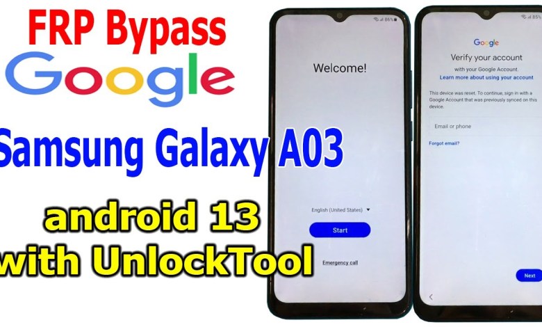 FRP Bypass Google Account Samsung Galaxy A03 FRP Bypass Google Account Samsung Galaxy A03