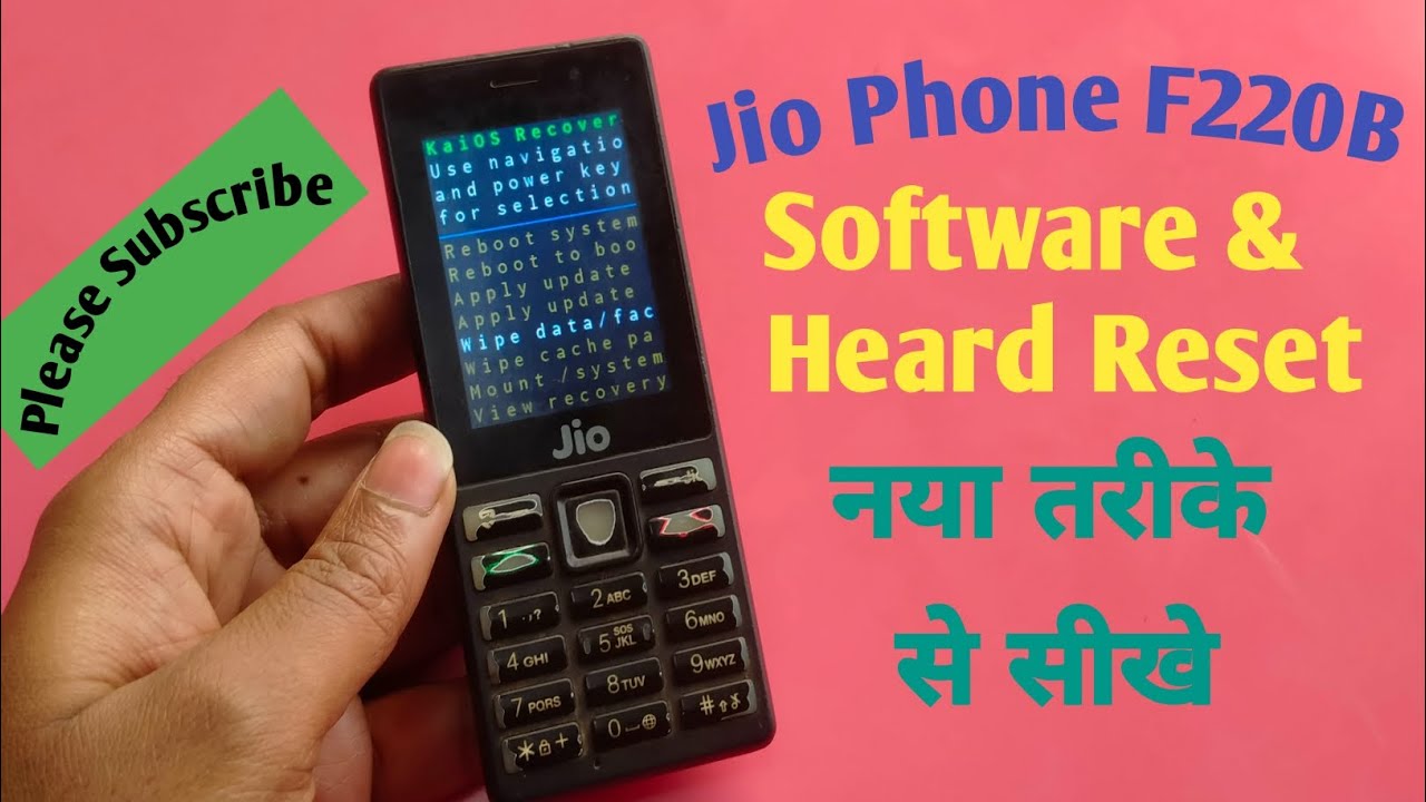 Jio Phone F220B Hard Reset & Hang Solution | Jio Phone Jio Phone F220B Hard Reset & Hang Solution | Jio Phone