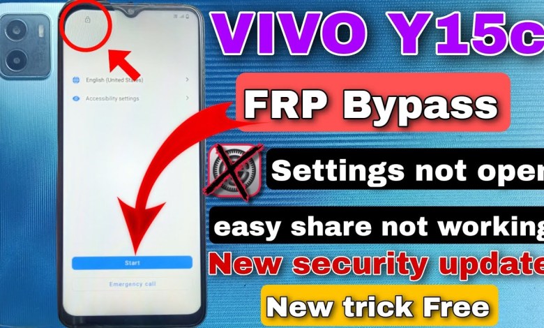 Unlocking Secrets: Bypass FRP on Vivo Y15c & Y15s Android 12 Without a PC! Unlocking Secrets: Bypass FRP on Vivo Y15c & Y15s Android 12 Without a PC!