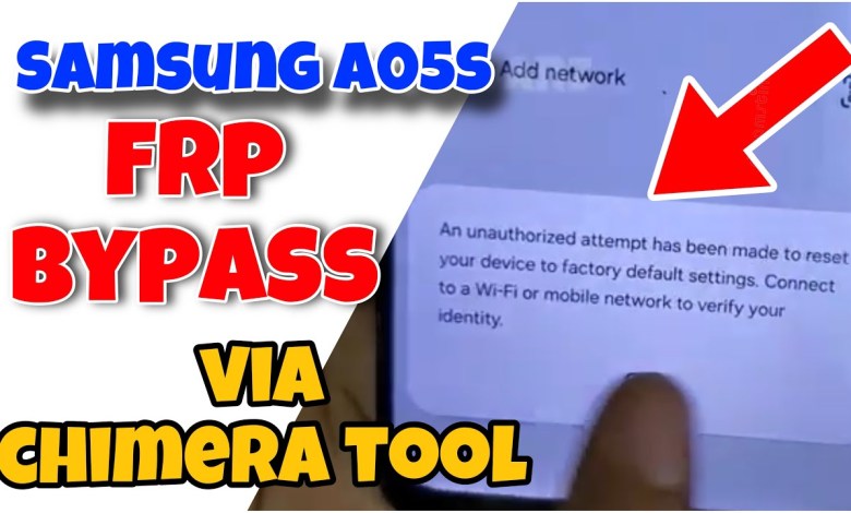Unlock the Samsung A05s A057f FRP with Chimera – Uncover the Mystery! Unlock the Samsung A05s A057f FRP with Chimera – Uncover the Mystery!