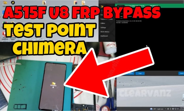 Unlock Samsung Galaxy A51 FRP with Chimera testpoint U8: A step-by-step guide Unlock Samsung Galaxy A51 FRP with Chimera testpoint U8: A step-by-step guide