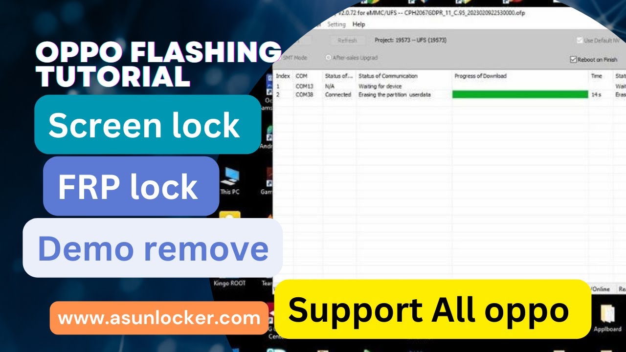 OPPO Flash Tutorial – oppo screen lock FRP remove Demo OPPO Flash Tutorial – oppo screen lock FRP remove Demo