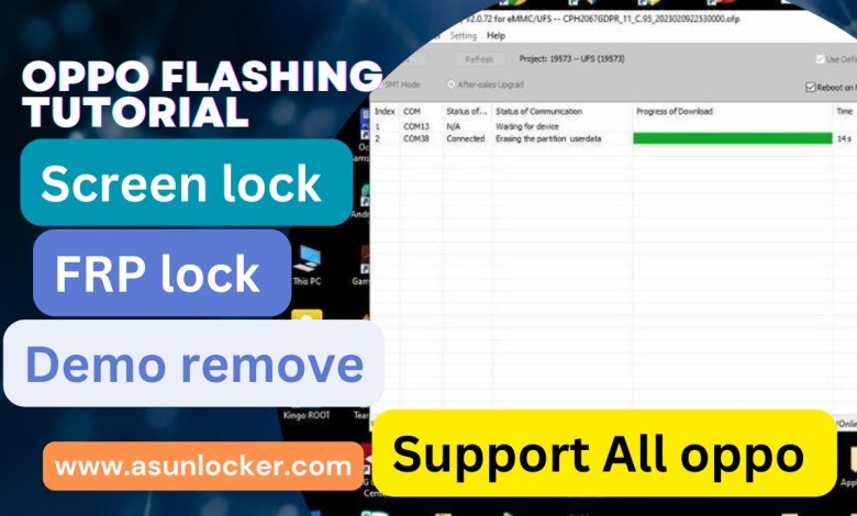 OPPO Flash Tutorial – oppo screen lock FRP remove Demo OPPO Flash Tutorial – oppo screen lock FRP remove Demo