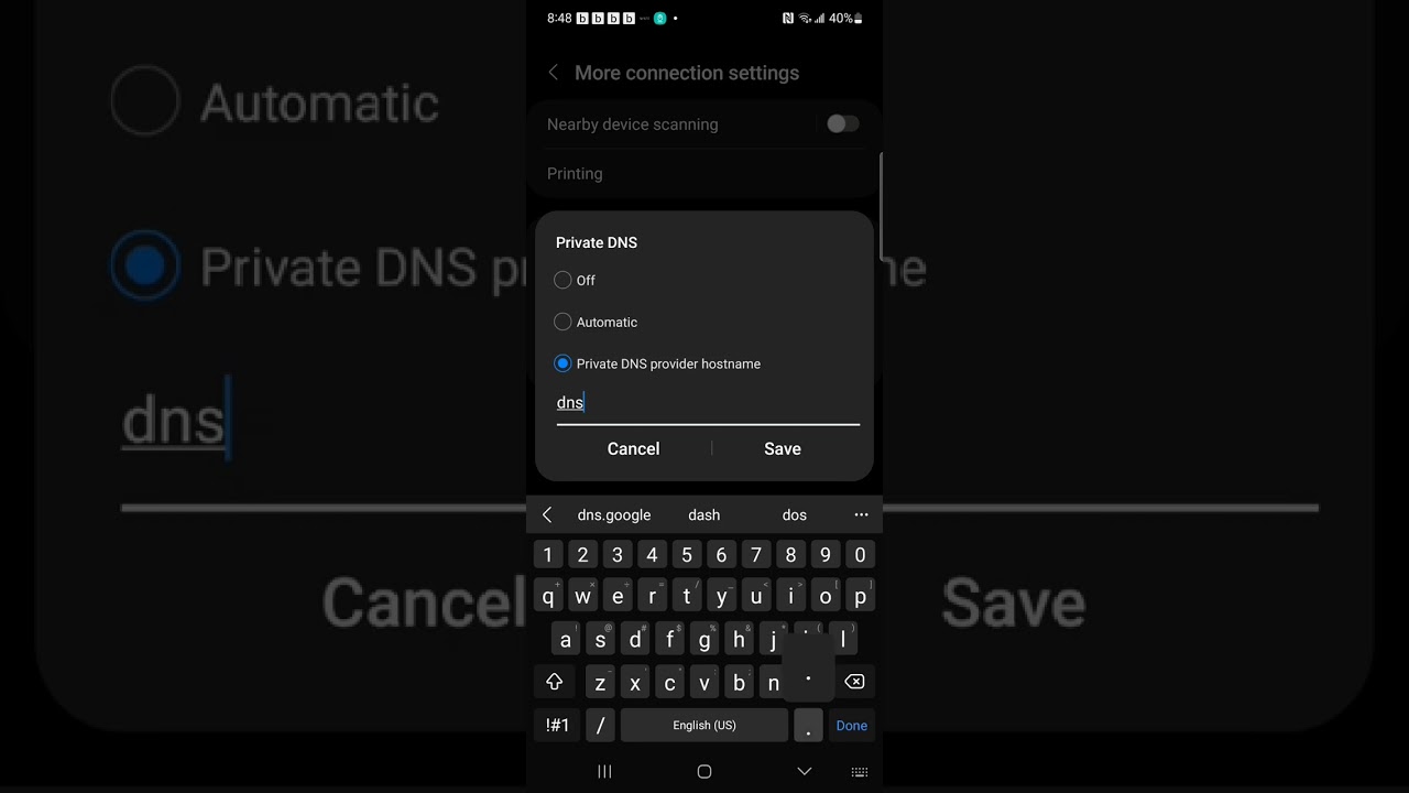 Enable Quad9 Private DNS On Samsung Galaxy Phone Enable Quad9 Private DNS On Samsung Galaxy Phone