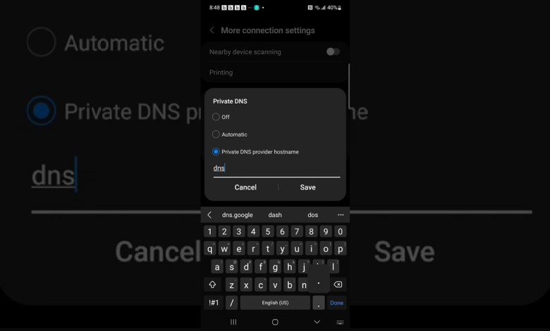 Enable Quad9 Private DNS On Samsung Galaxy Phone Enable Quad9 Private DNS On Samsung Galaxy Phone