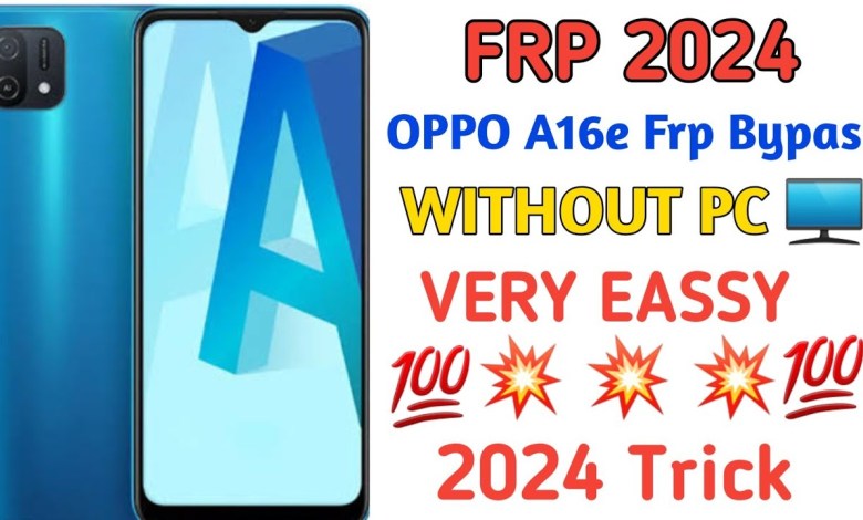Oppo A16e ( CPH2421 ) Frp Bypaaa without PC | All Oppo Oppo A16e ( CPH2421 ) Frp Bypaaa without PC | All Oppo
