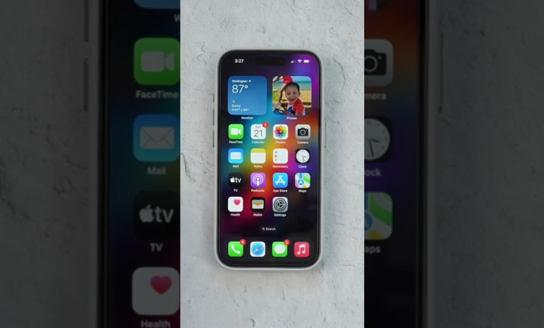 Let’s quickly organize your iPhone with this easy tip Let’s quickly organize your iPhone with this easy tip