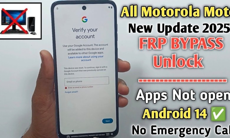 Unlock Motorola Devices with Google Account on Android 13/14 Unlock Motorola Devices with Google Account on Android 13/14