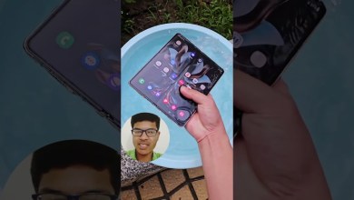 Samsung Z fold waterproof testing @techyakush Samsung Z fold waterproof testing @techyakush