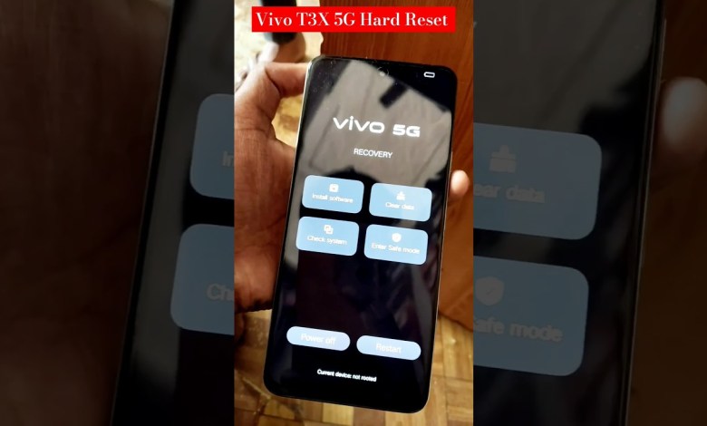 Vivo T3X Hard Reset lock remove Frp/bypass Google Vivo T3X Hard Reset lock remove Frp/bypass Google