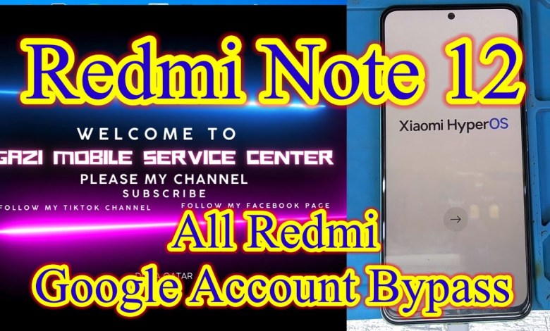 Redmi Note 12 Frp Bypass Redmi Note 12 Frp Bypass