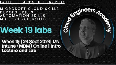 Week 19 | 23 Sept 2023| Ms Intune (MDM) Online | Intro Week 19 | 23 Sept 2023| Ms Intune (MDM) Online | Intro