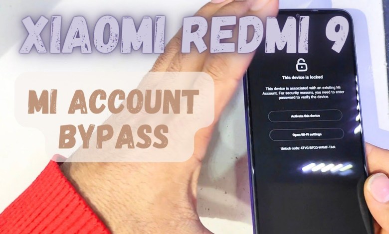 Xiaomi redmi 9 mi account bypass and remove frp Xiaomi redmi 9 mi account bypass and remove frp