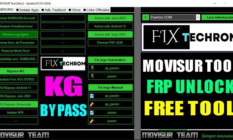 Movisur New Unlocking Tool 2024 | Bypass KG Lock | Movisur New Unlocking Tool 2024 | Bypass KG Lock |