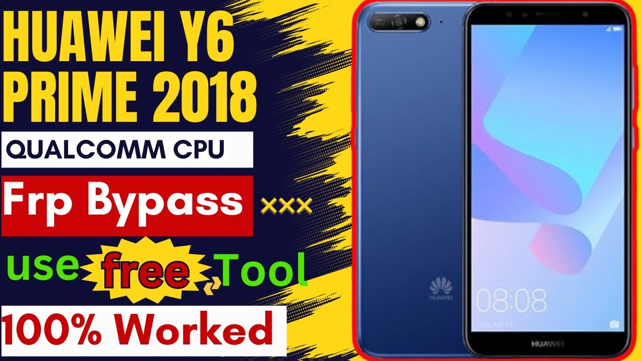 Huawei y6 prime 2018 frp bypass || Qualcomm chipset use Huawei y6 prime 2018 frp bypass || Qualcomm chipset use